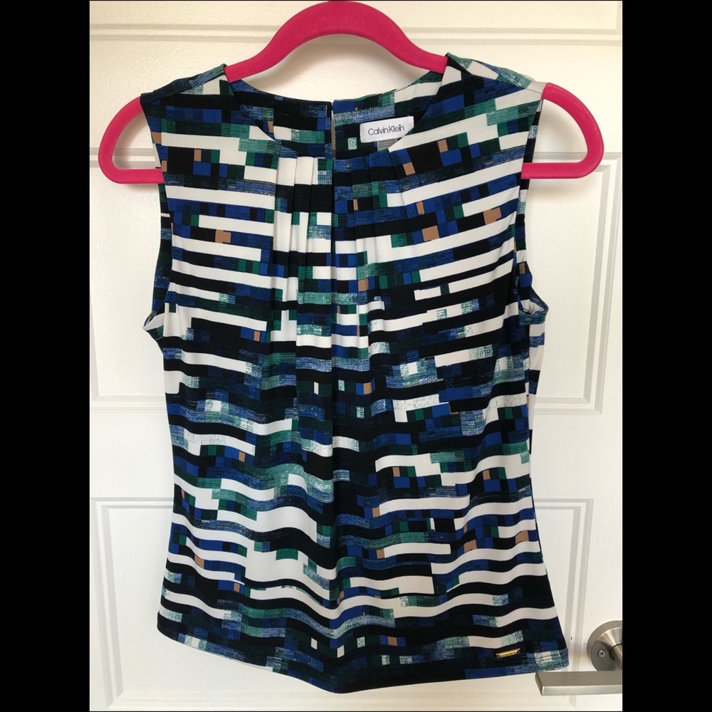 Calvin Klein Sleeveless Blouse